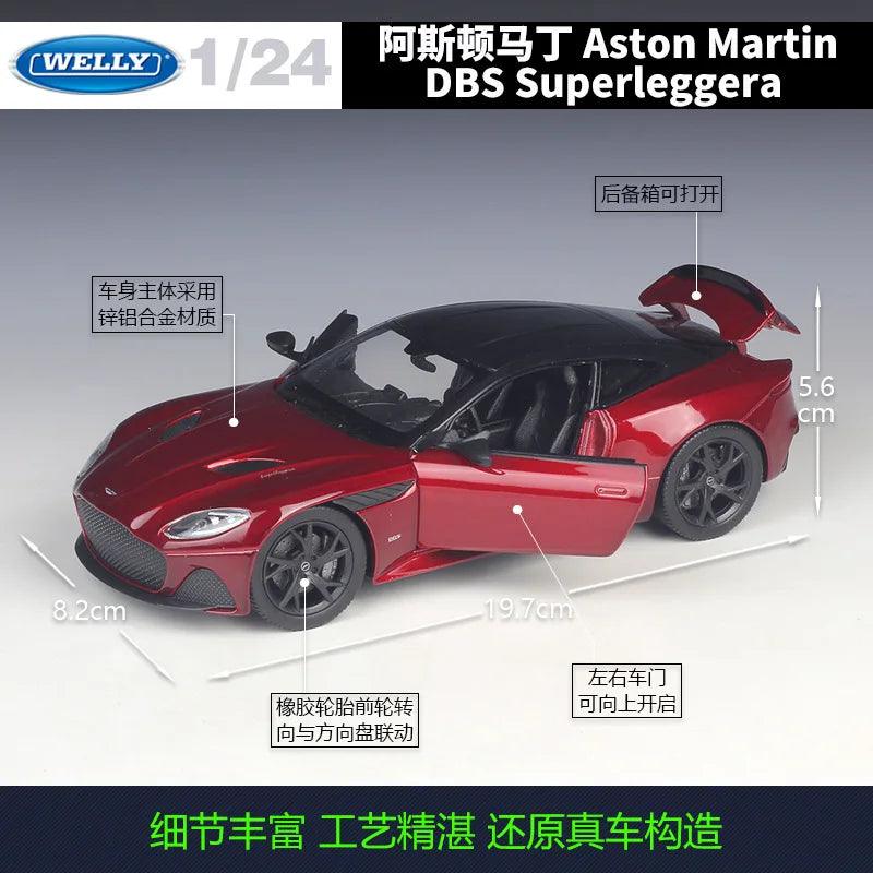  Diecast Car | 1:24 Aston Martin DBS | Toylandeu™ 