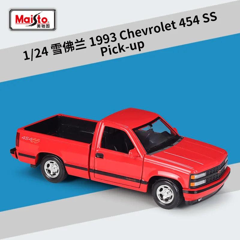  Diecast Car 1 24 Chevy 454SS 1993 Maisto Toylandeu 