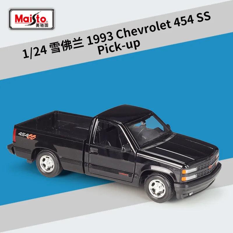  Diecast Car 1 24 Chevy 454SS 1993 Maisto Toylandeu 