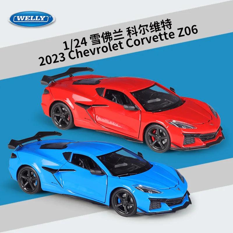  Diecast Car | 1:24 Chevy Corvette Z06 | Toylandeu™ 