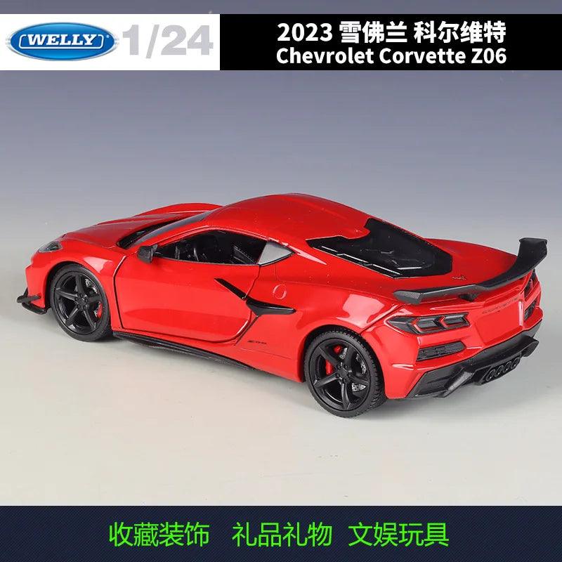  Diecast Car | 1:24 Chevy Corvette Z06 | Toylandeu™ 