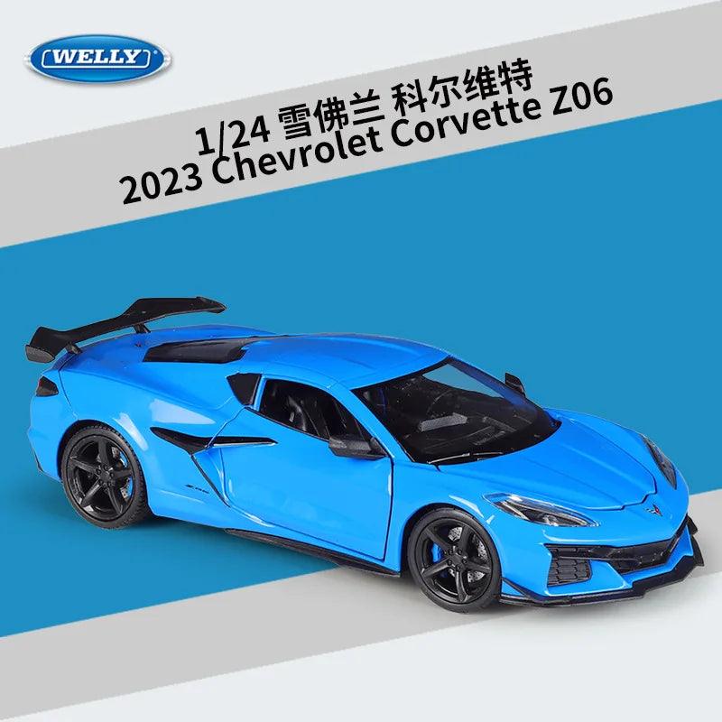  Diecast Car | 1:24 Chevy Corvette Z06 | Toylandeu™ 