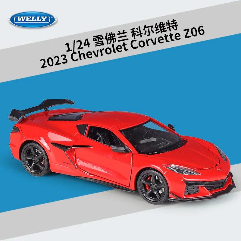  Diecast Car | 1:24 Chevy Corvette Z06 | Toylandeu™ 