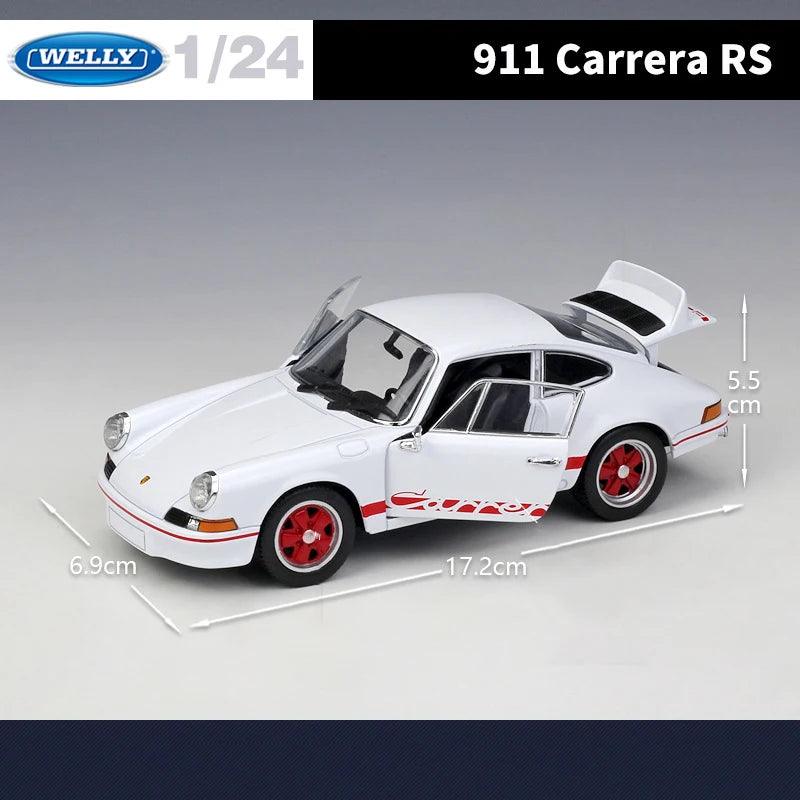 Diecast Car 1:24 Porsche 911 RS 1973 | Toylandeu™