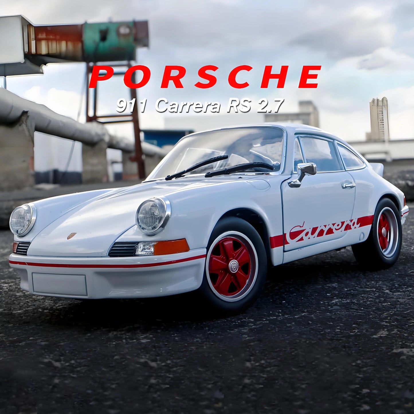 Diecast Car 1:24 Porsche 911 RS 1973 | Toylandeu™