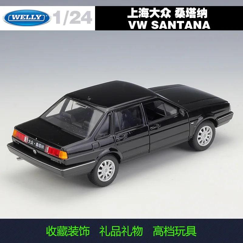  Diecast Car 1:24 Santana VW | Metal Body | Toylandeu™ 