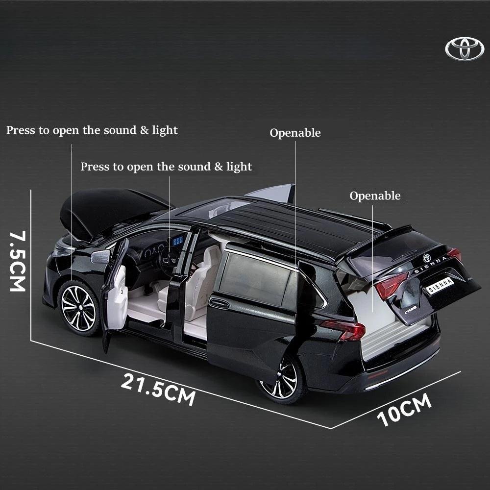 Diecast Car 1:24 Toyota Sienna Toylandeu™