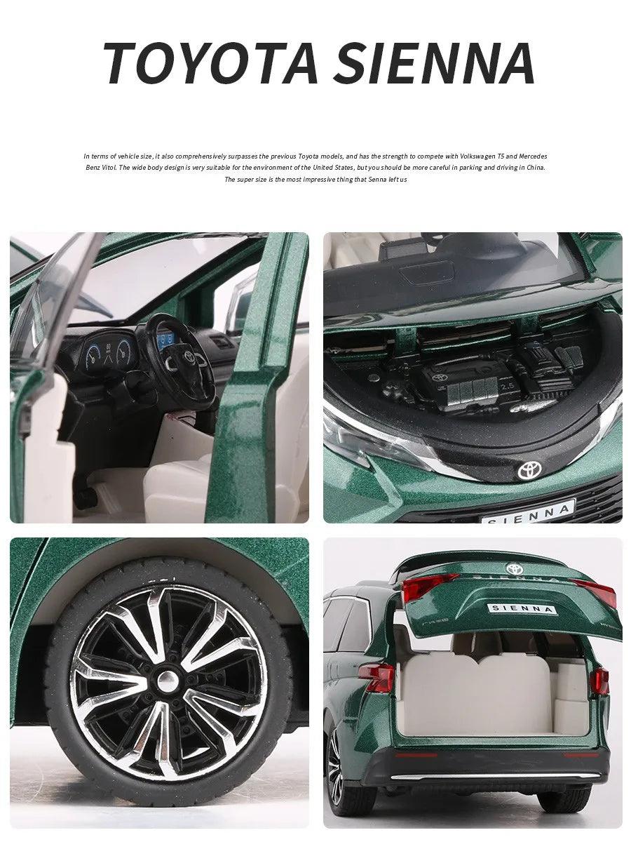 Diecast Car 1:24 Toyota Sienna Toylandeu™