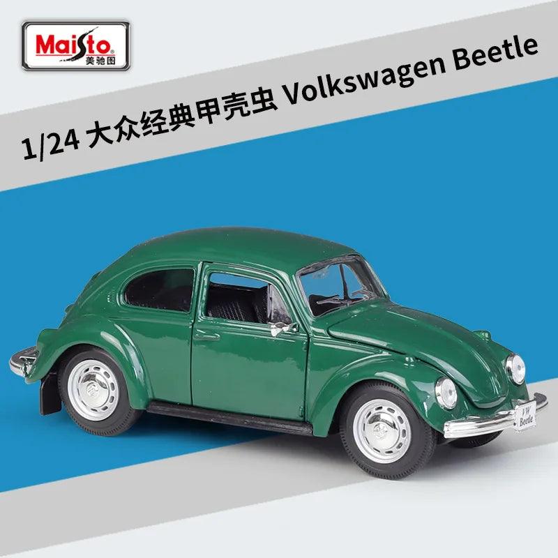  Diecast Car | 1:24 Volkswagen Beetle | Toylandeu™ 