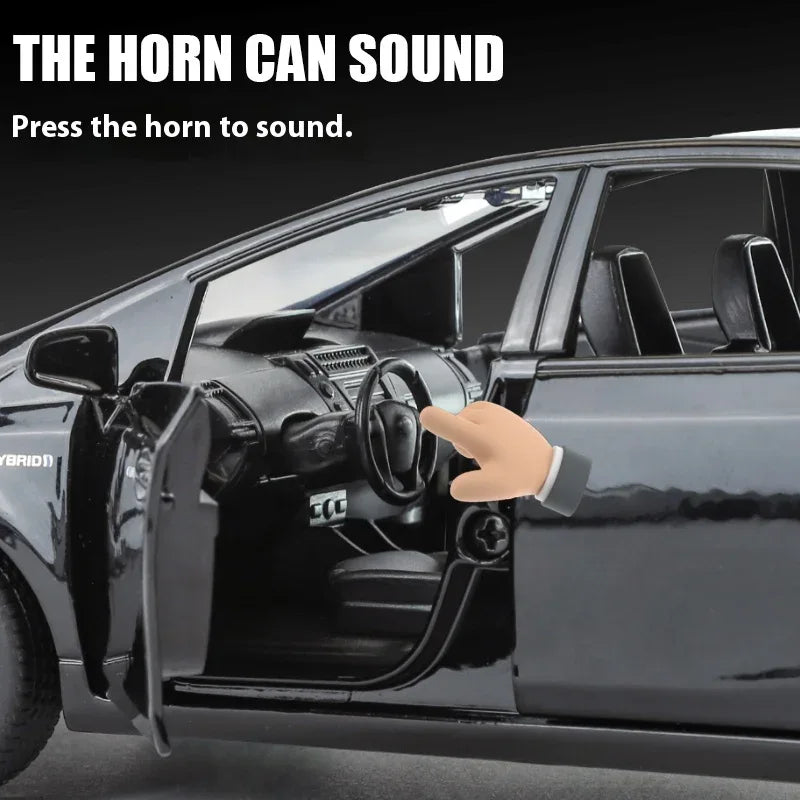 Diecast Car 1 32 Scale Alloy Model Sound And Light Gift For Collectors - ToylandEU