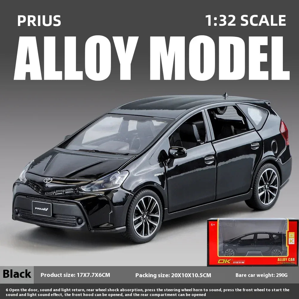 Diecast Car 1 32 Scale Alloy Model Sound And Light Gift For Collectors - ToylandEU
