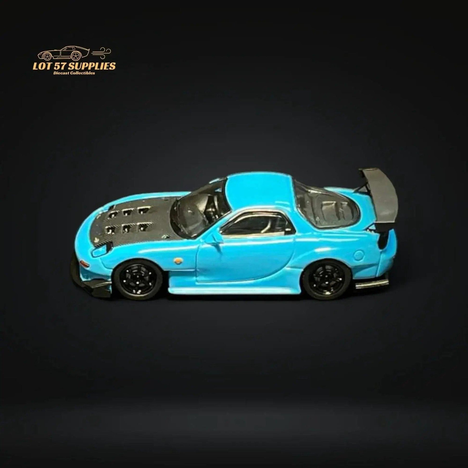  123 Hobby Mazda FD3S RX-7 Baby Blue 1:64 -  ToylandEU™