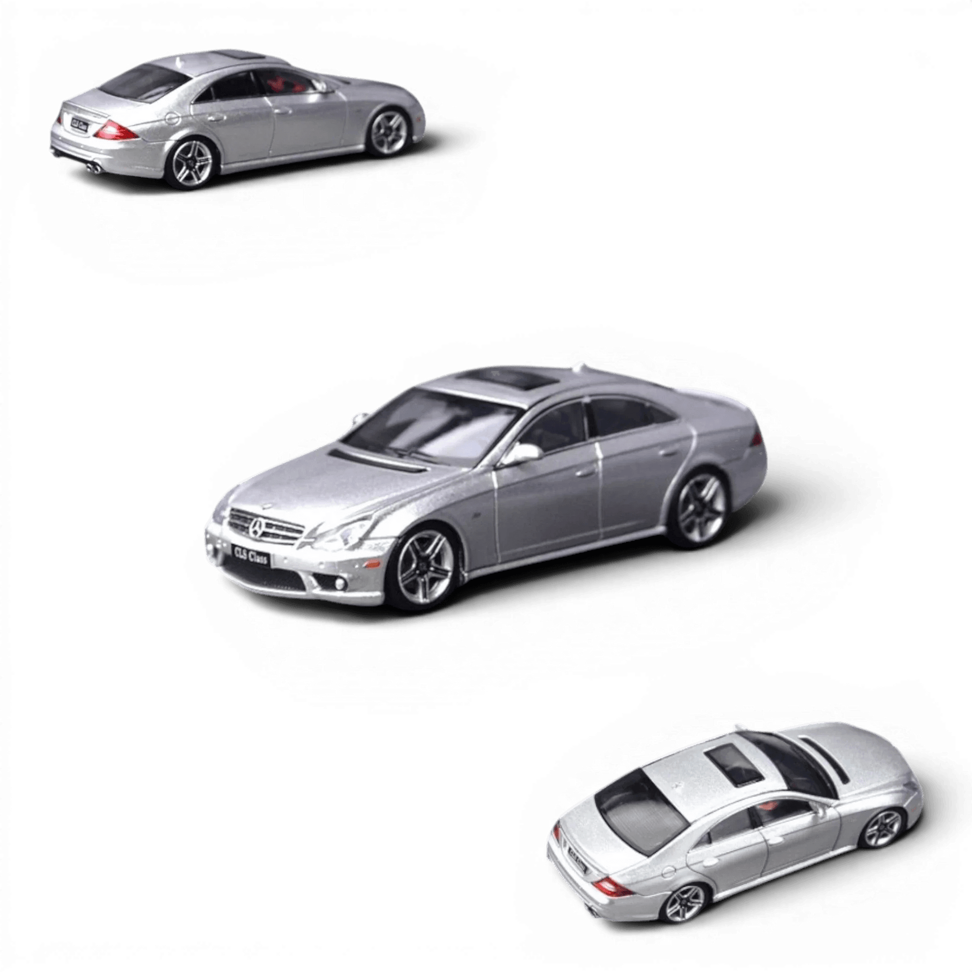  Focal Horizon CLS 63 AMG Mk1 C219 Silver 1:64 