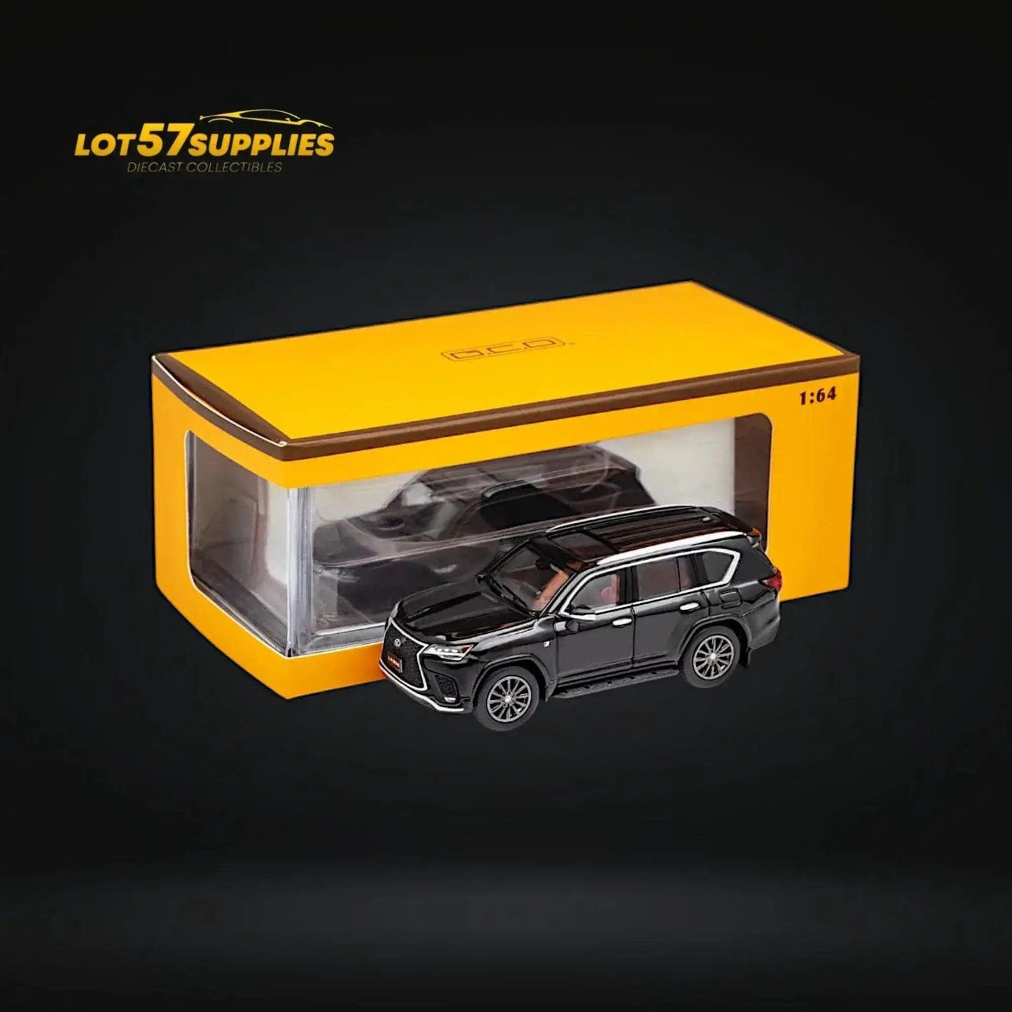  GCD Lexus LX600 Sport Black 1:64 -  ToylandEU™