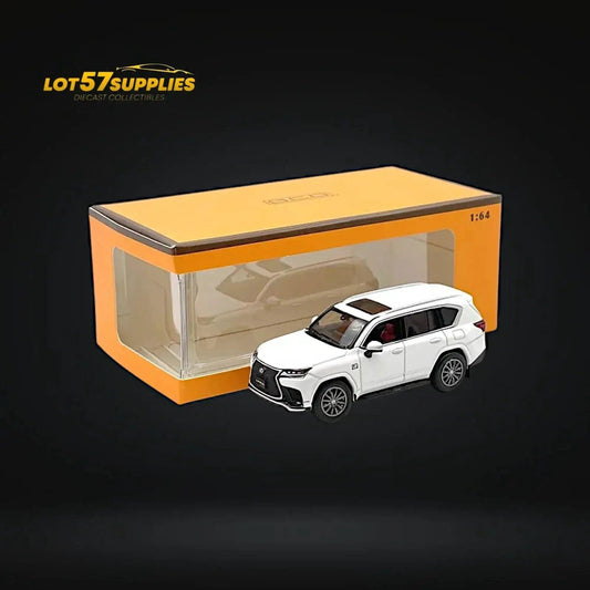  GCD Lexus LX600 Sport White 1:64 -  ToylandEU™