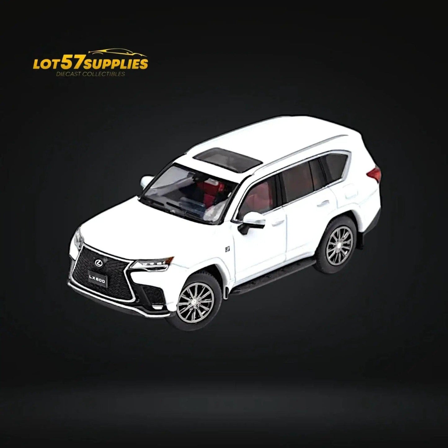  GCD Lexus LX600 Sport White 1:64 -  ToylandEU™