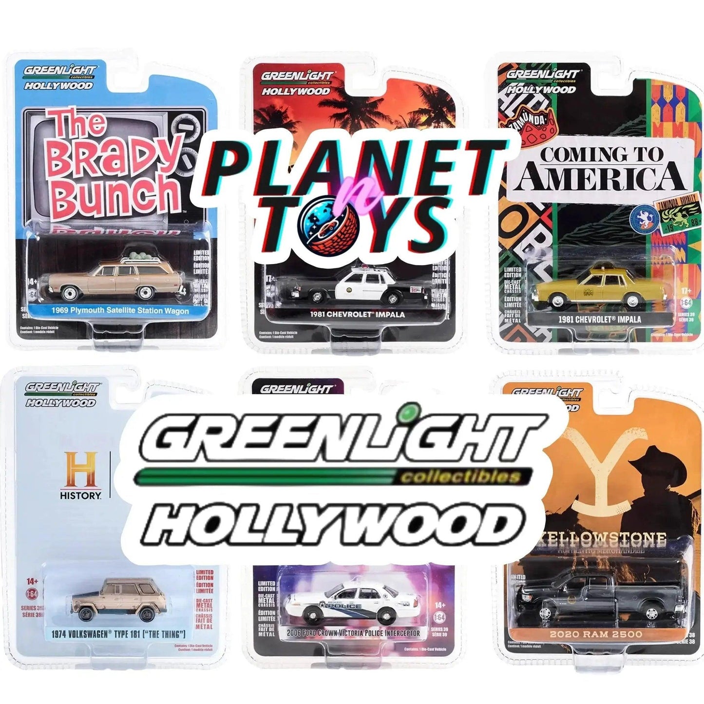  Greenlight Collectibles 1:64 Assorted -  ToylandEU™