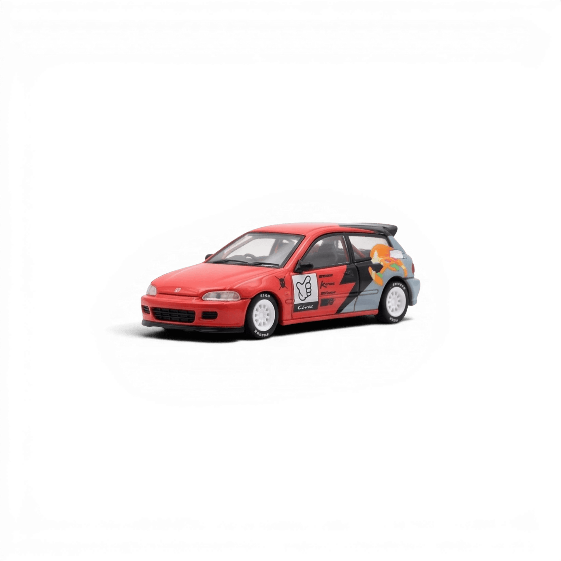 Diecast Car | 1:64 Scale | Honda Civic EG6 Sonic livery