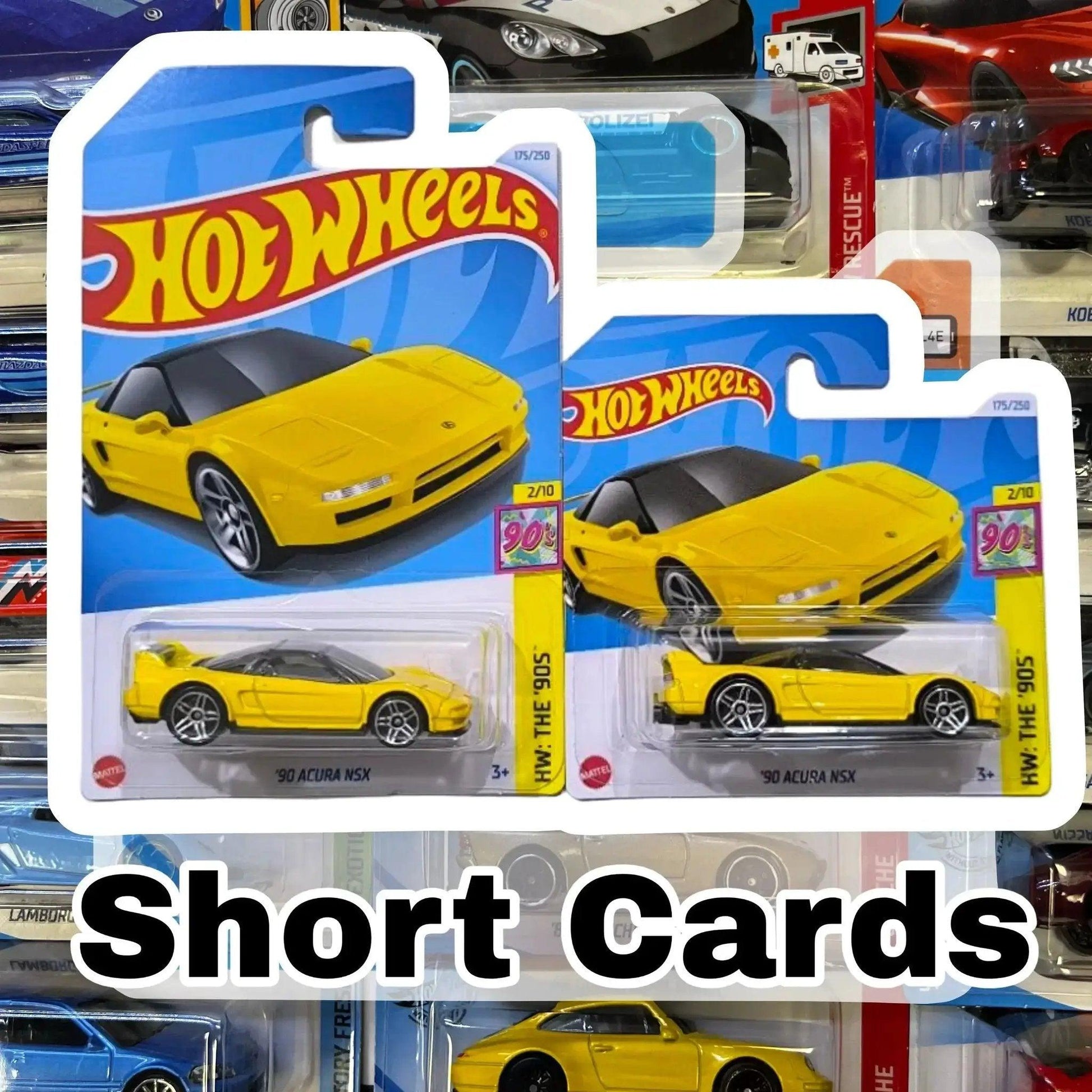  Hot Wheels Short Cards 1:64 Assorted -  ToylandEU™