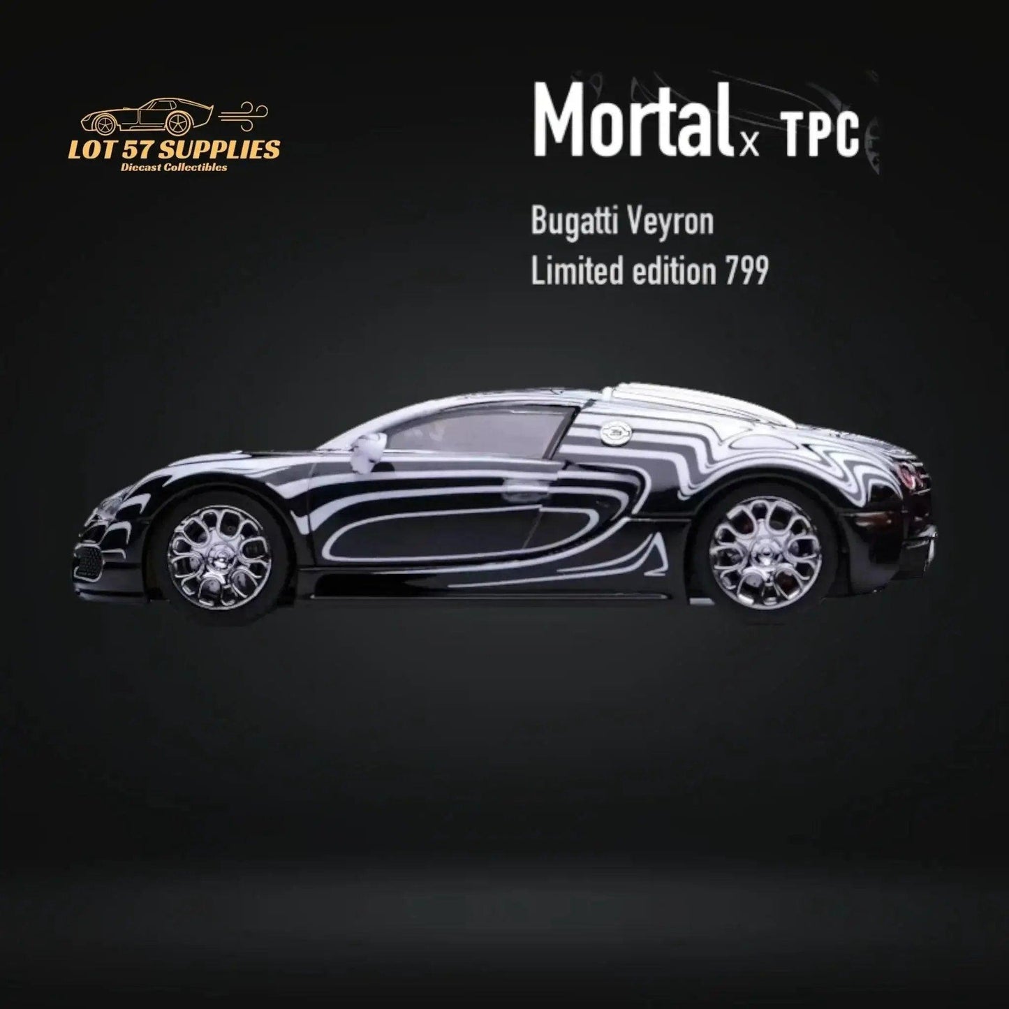  Mortal Bugatti Veyron Ceramic Dragon 1:64 -  ToylandEU™