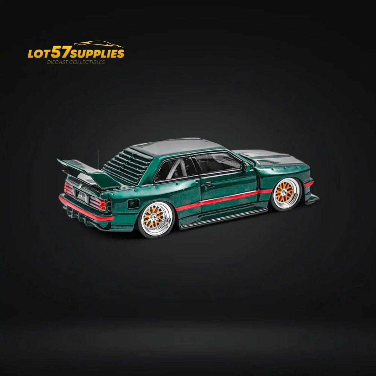  NA BMW E30 Wide-Body Green 1:64 -  ToylandEU™