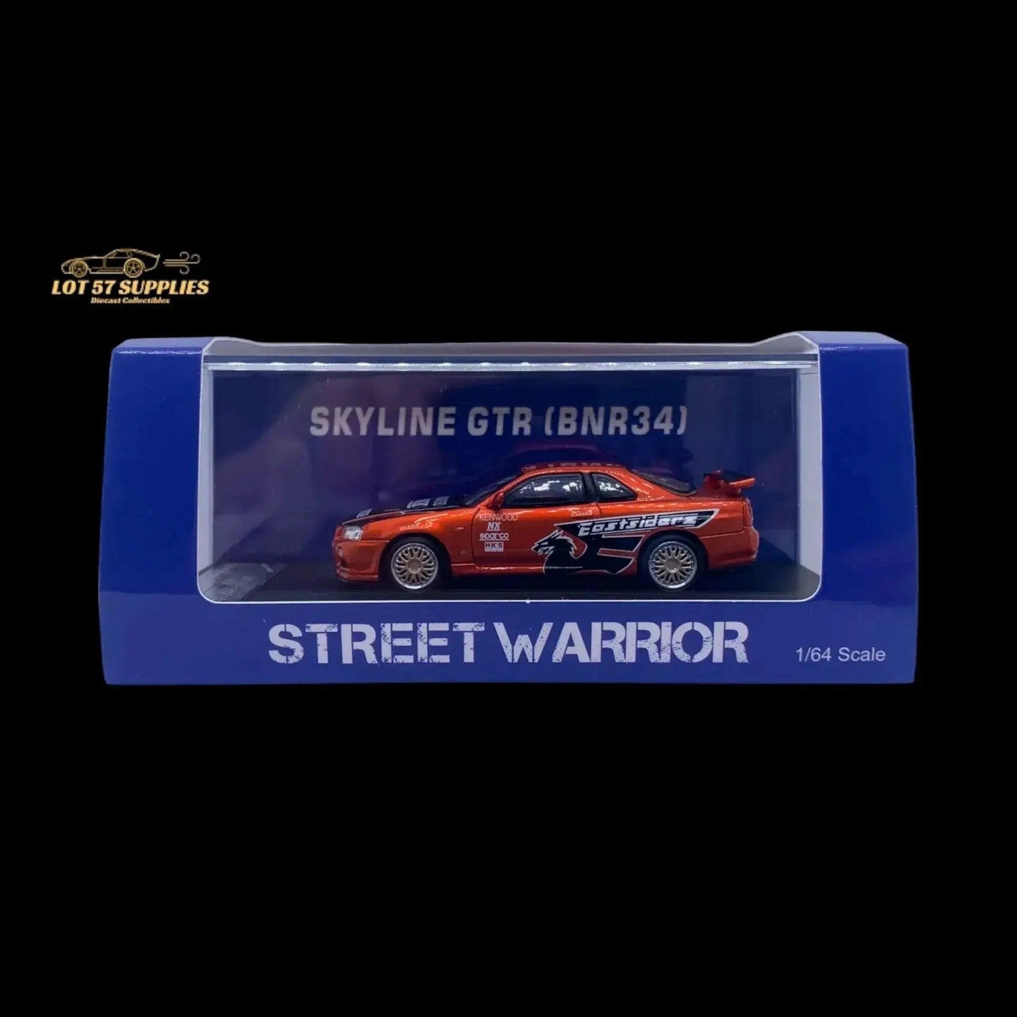  Street Weapon Nissan R34 GT-R NFS Underground 1:64 -  ToylandEU™