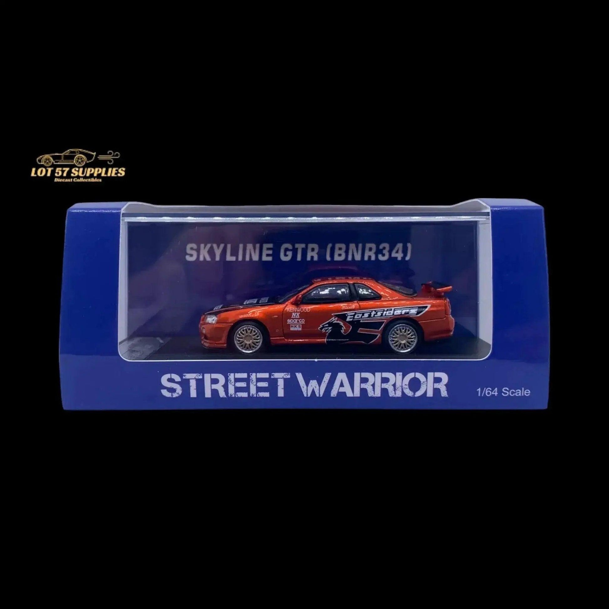  Street Weapon Nissan R34 GT-R NFS Underground 1:64 -  ToylandEU™