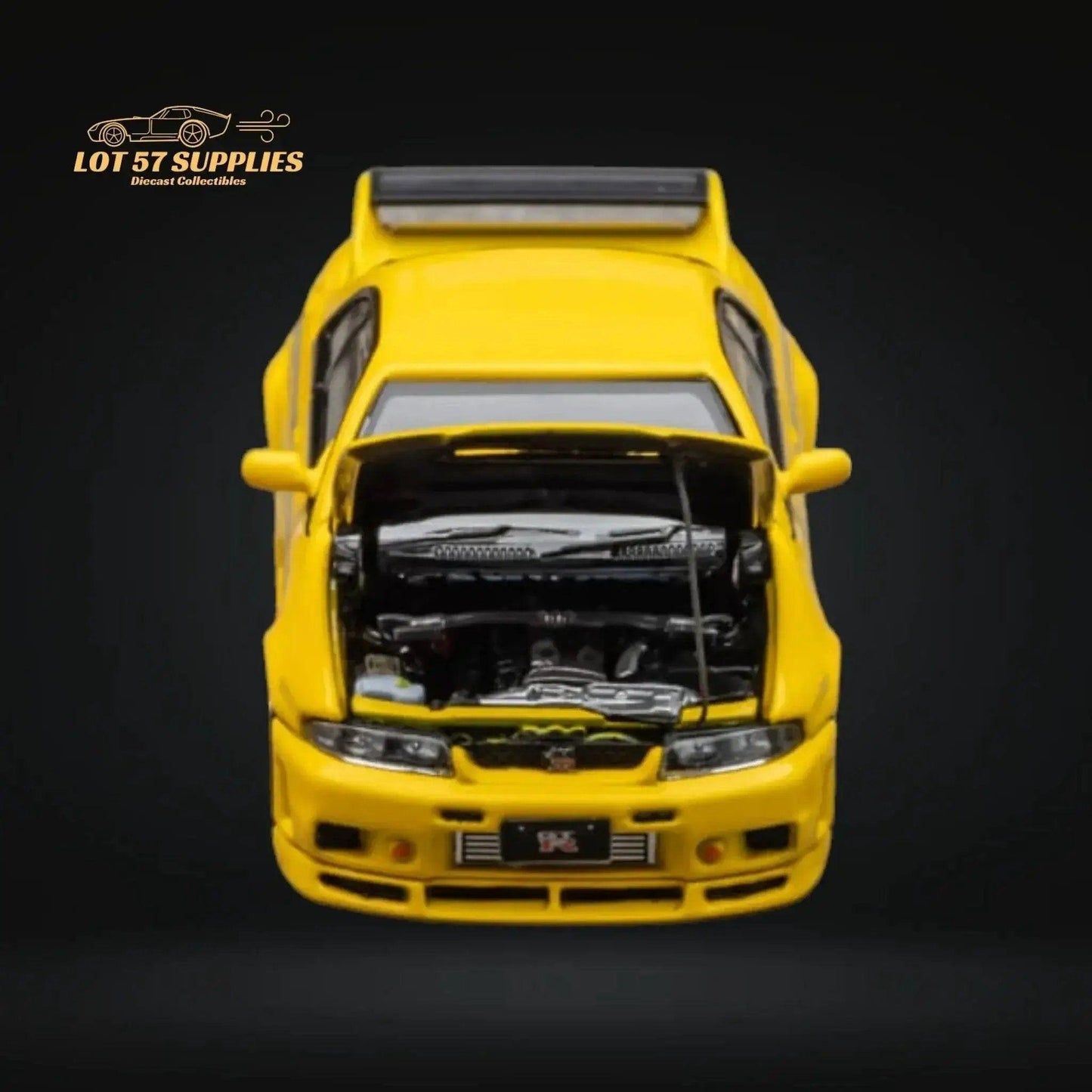  Focal Horizon Skyline R33 GT-R 400R Yellow 1:64 -  ToylandEU™
