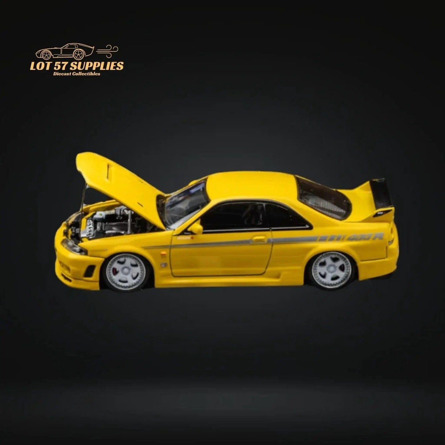  Focal Horizon Skyline R33 GT-R 400R Yellow 1:64 -  ToylandEU™