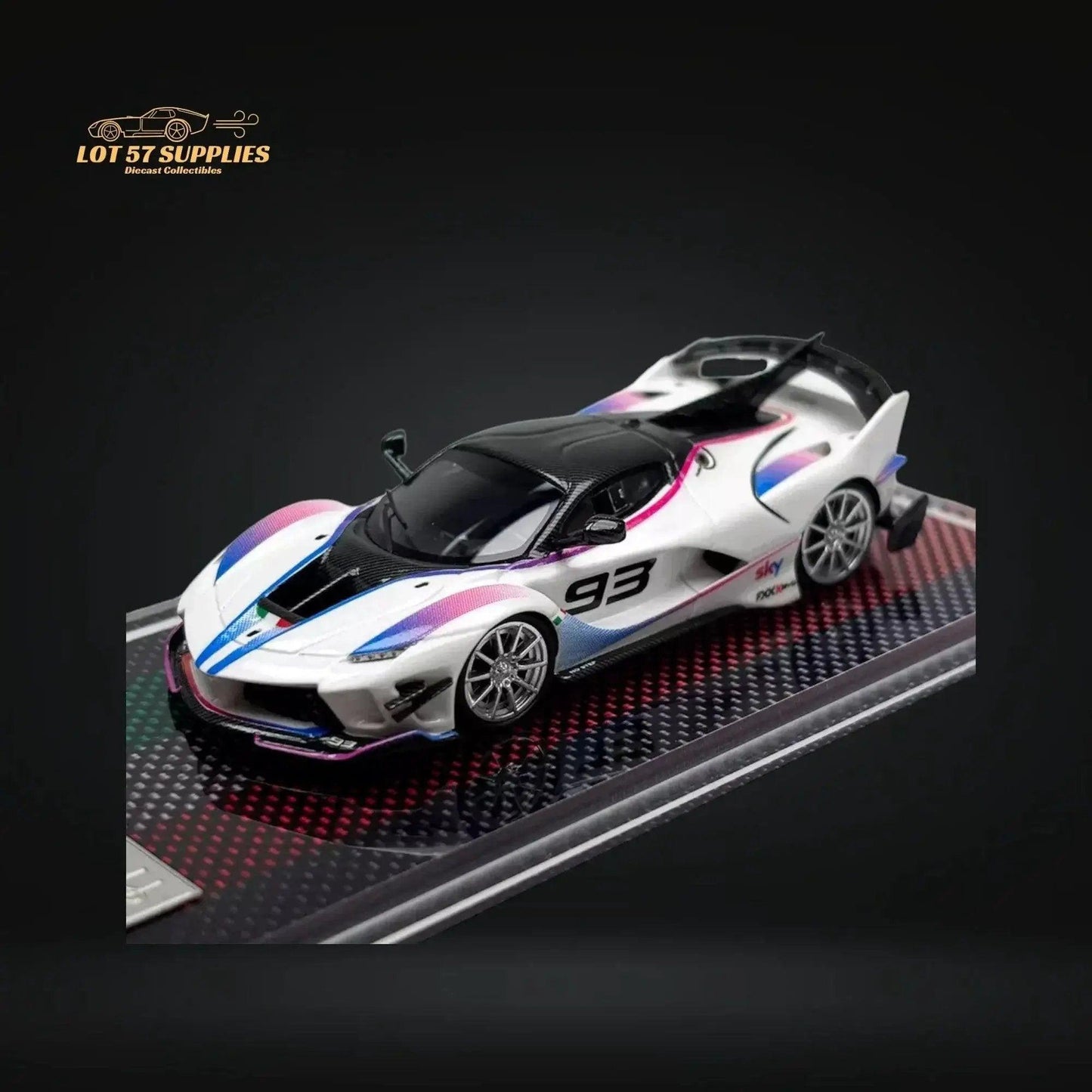  U2 Ferrari FXX-K Evo White #93 1:64 -  ToylandEU™