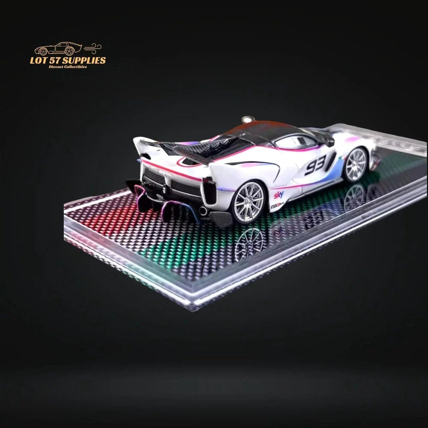  U2 Ferrari FXX-K Evo White #93 1:64 -  ToylandEU™