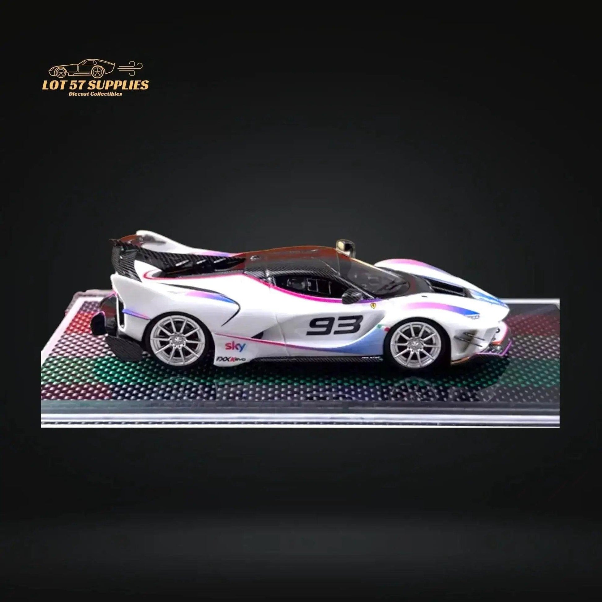  U2 Ferrari FXX-K Evo White #93 1:64 -  ToylandEU™