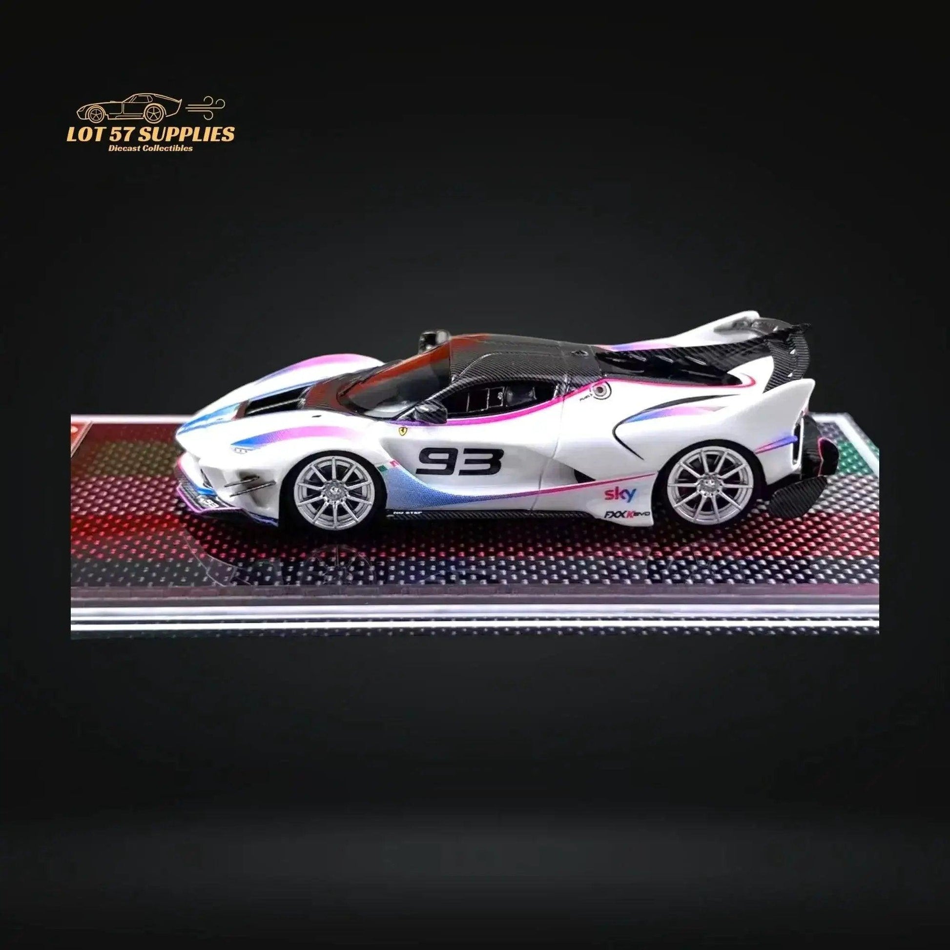  U2 Ferrari FXX-K Evo White #93 1:64 -  ToylandEU™