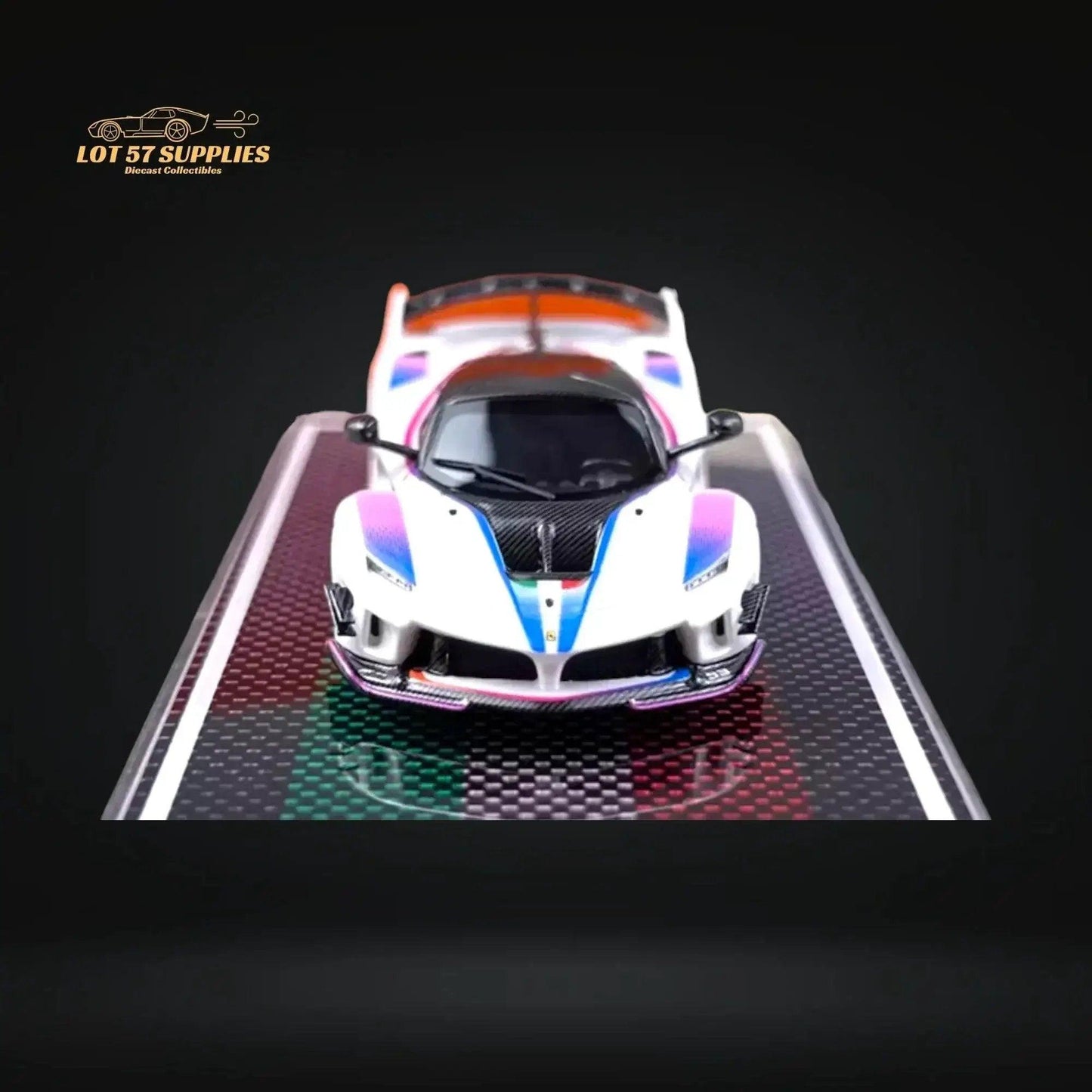  U2 Ferrari FXX-K Evo White #93 1:64 -  ToylandEU™