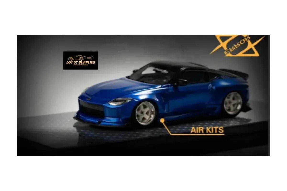  404ERROR Nissan 400Z Candy Blue 1:64 Resin Model -  ToylandEU™