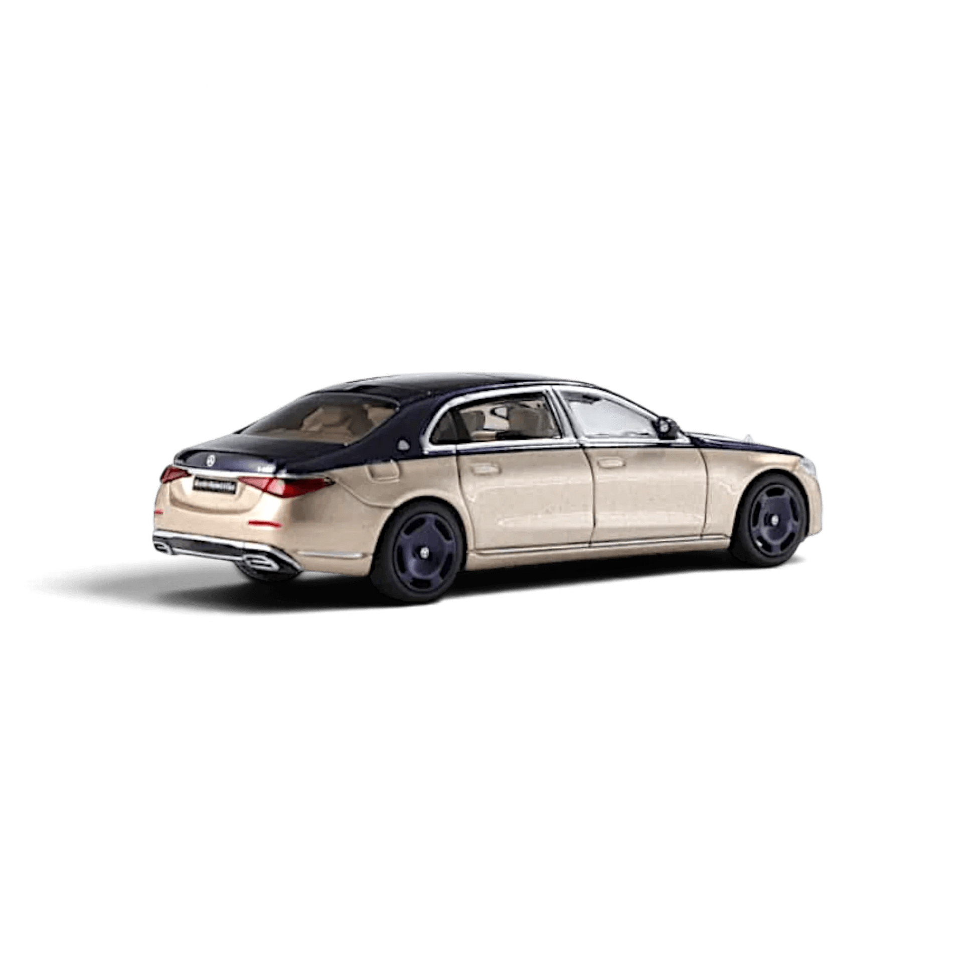 Diecast Car | AR BOX 2021 Mercedes-Benz Maybach W223 Blue-Gold