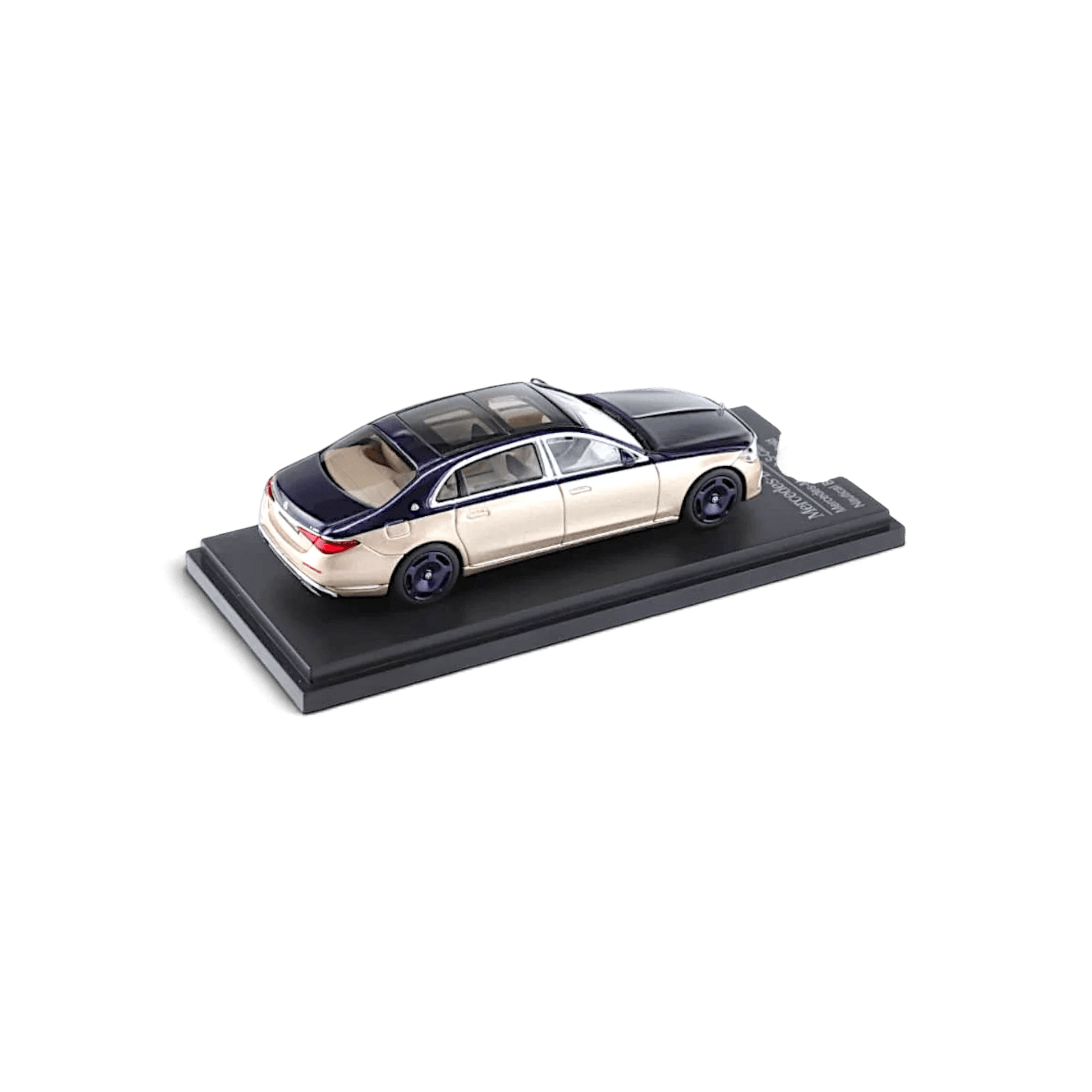 Diecast Car | AR BOX 2021 Mercedes-Benz Maybach W223 Blue-Gold