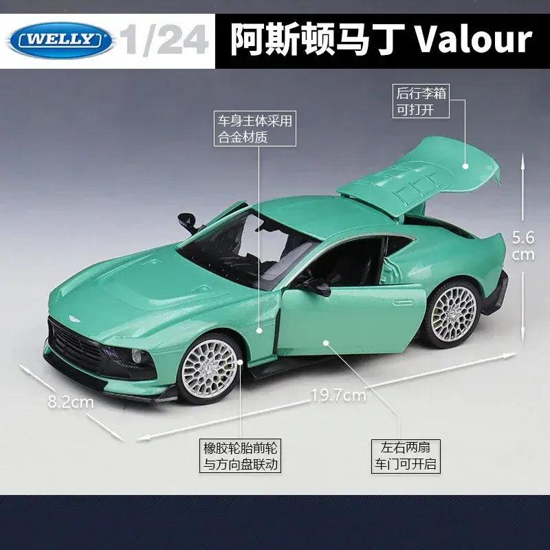  Aston Martin Valour Premium Diecast Car Model 1 To 24 -  ToylandEU™