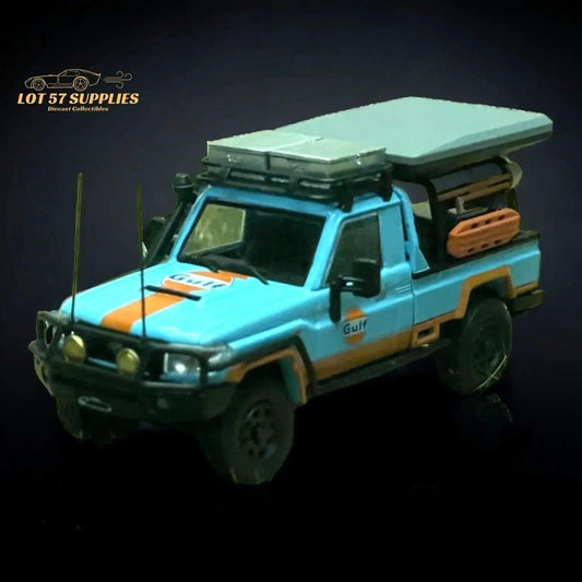  AutoBots Models Toyota Land Cruiser LC79 Gulf Livery 1:64 -  ToylandEU™