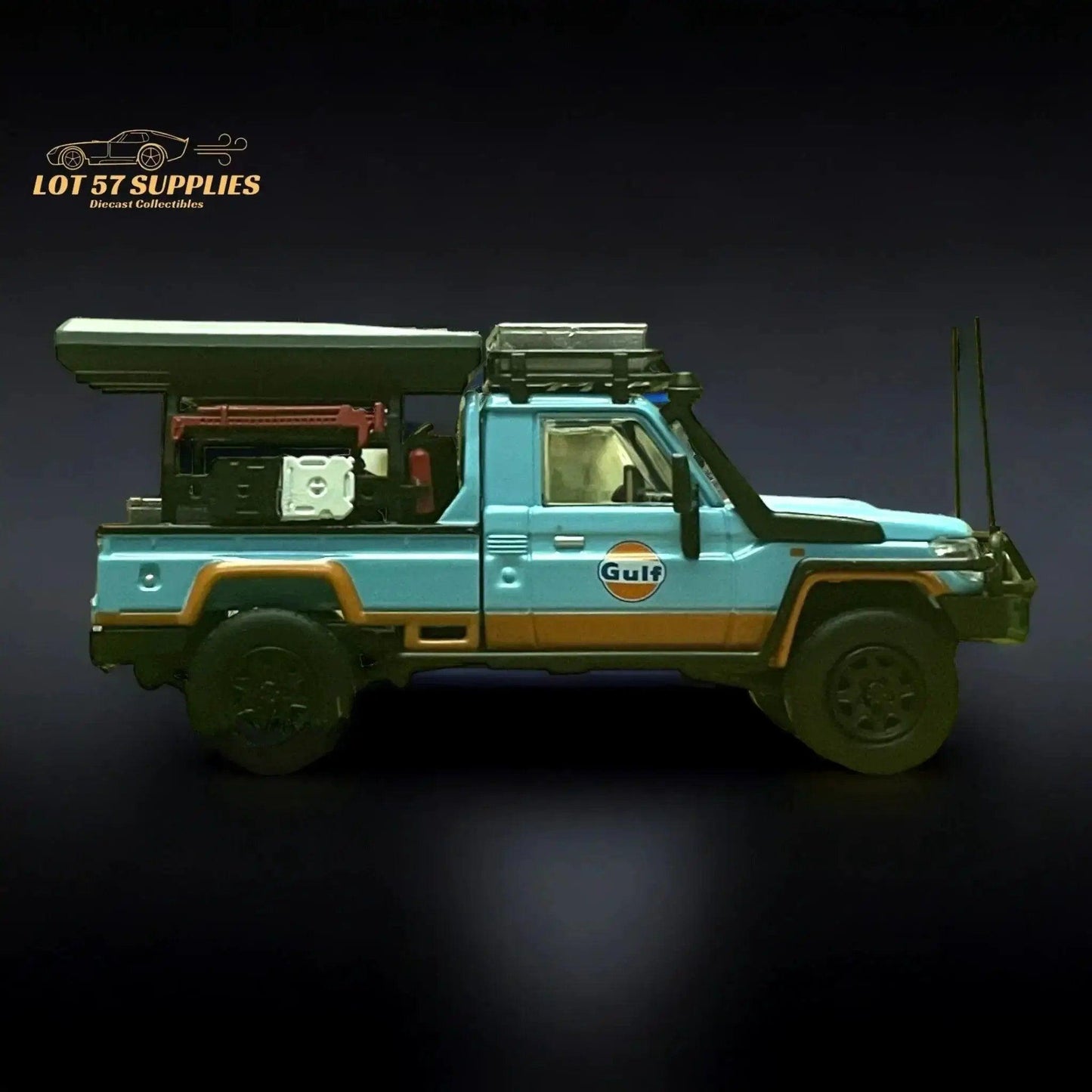  AutoBots Models Toyota Land Cruiser LC79 Gulf Livery 1:64 -  ToylandEU™