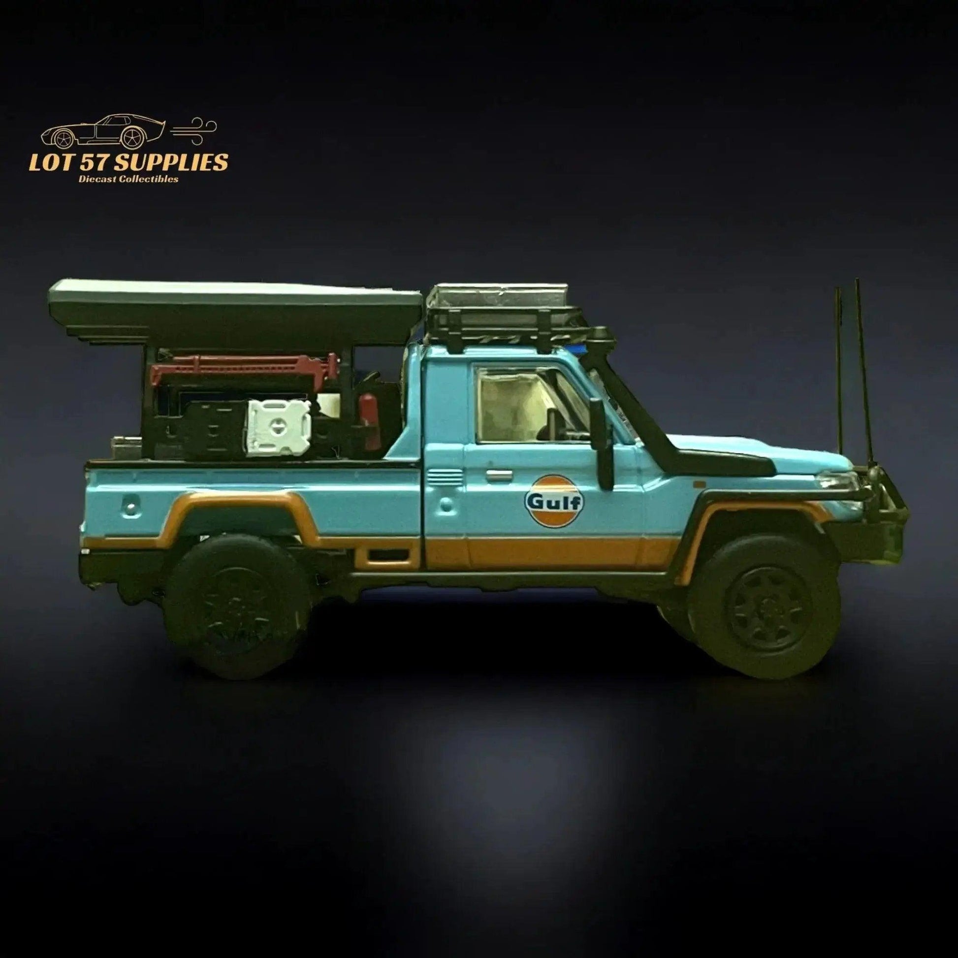  AutoBots Models Toyota Land Cruiser LC79 Gulf Livery 1:64 -  ToylandEU™