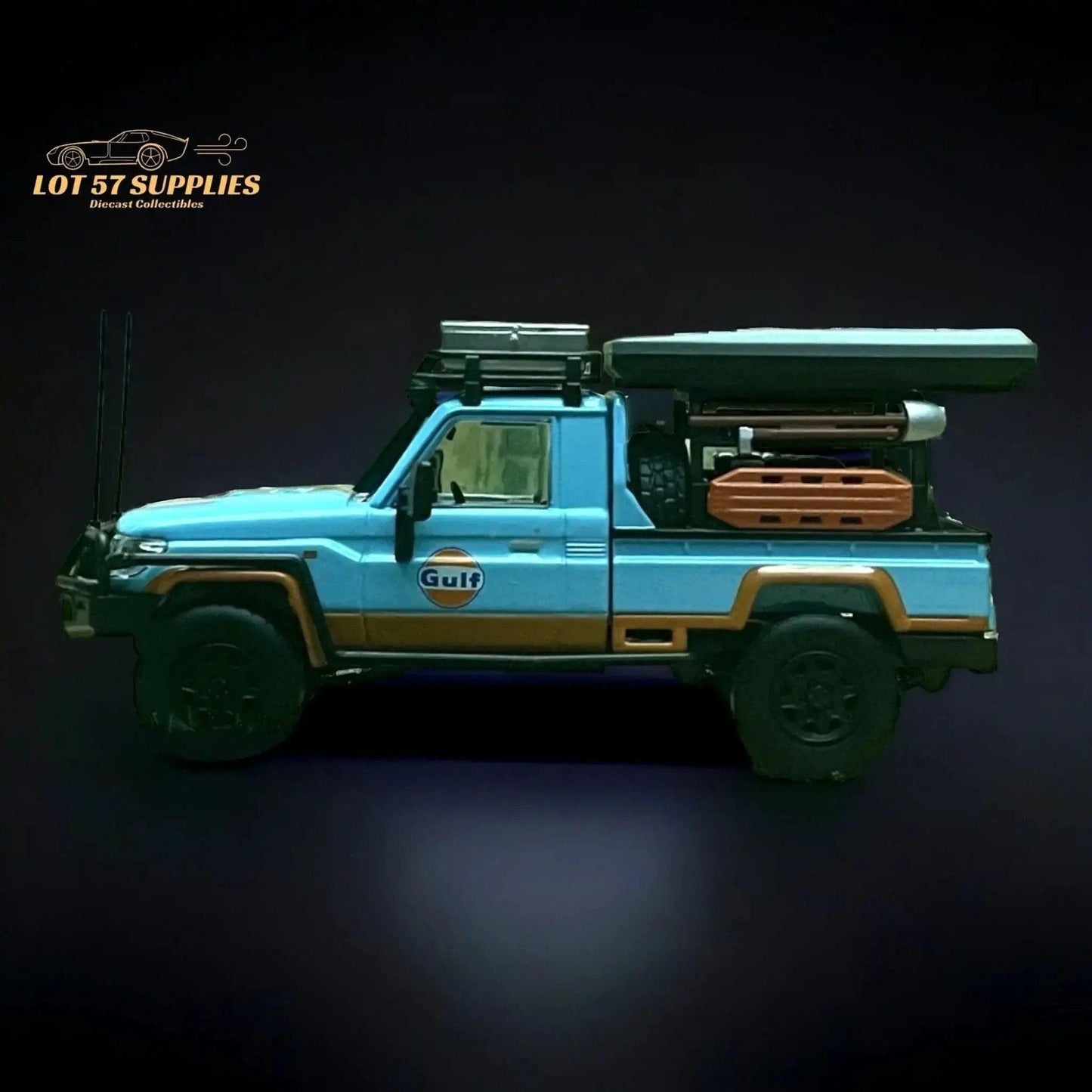  AutoBots Models Toyota Land Cruiser LC79 Gulf Livery 1:64 -  ToylandEU™