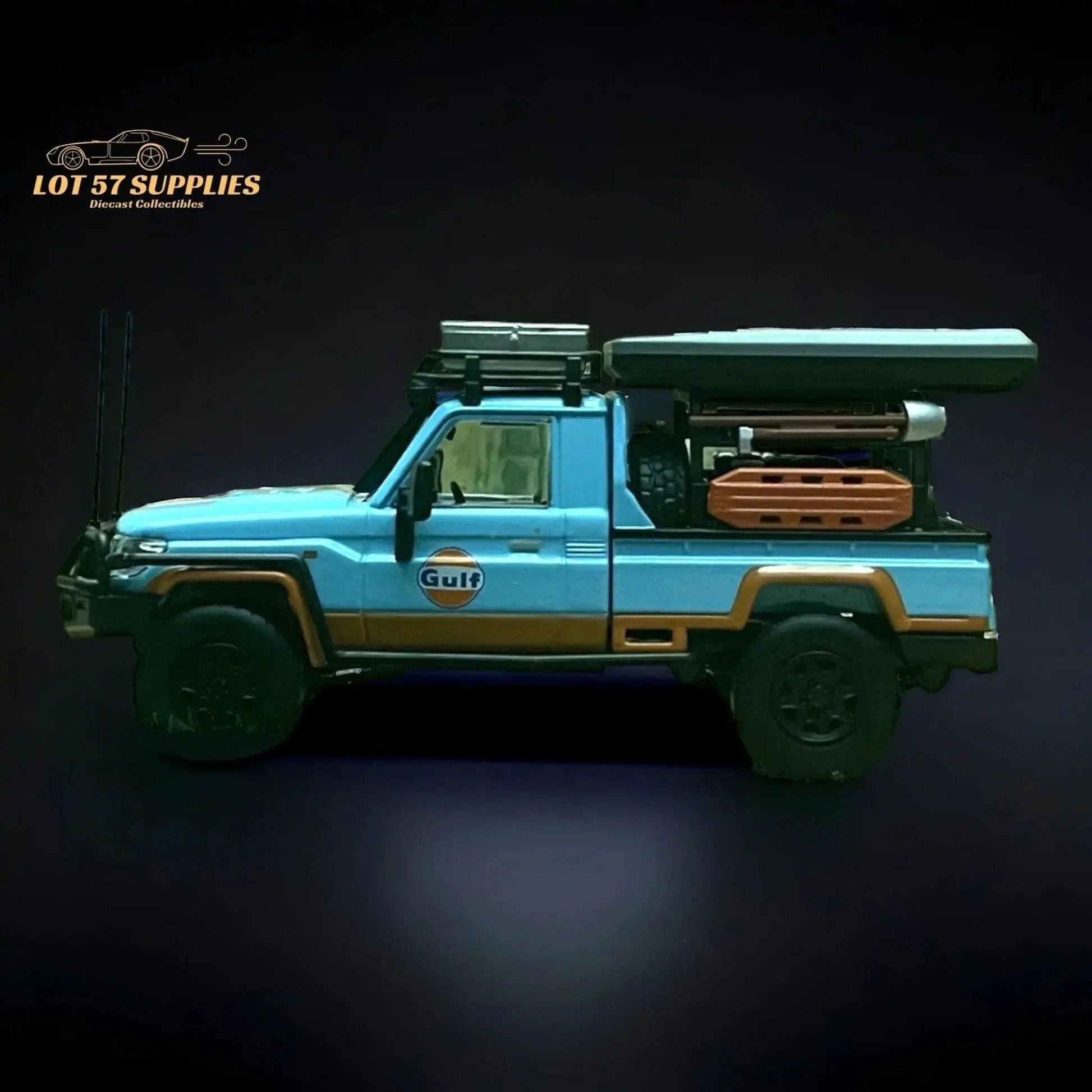  AutoBots Models Toyota Land Cruiser LC79 Gulf Livery 1:64 -  ToylandEU™