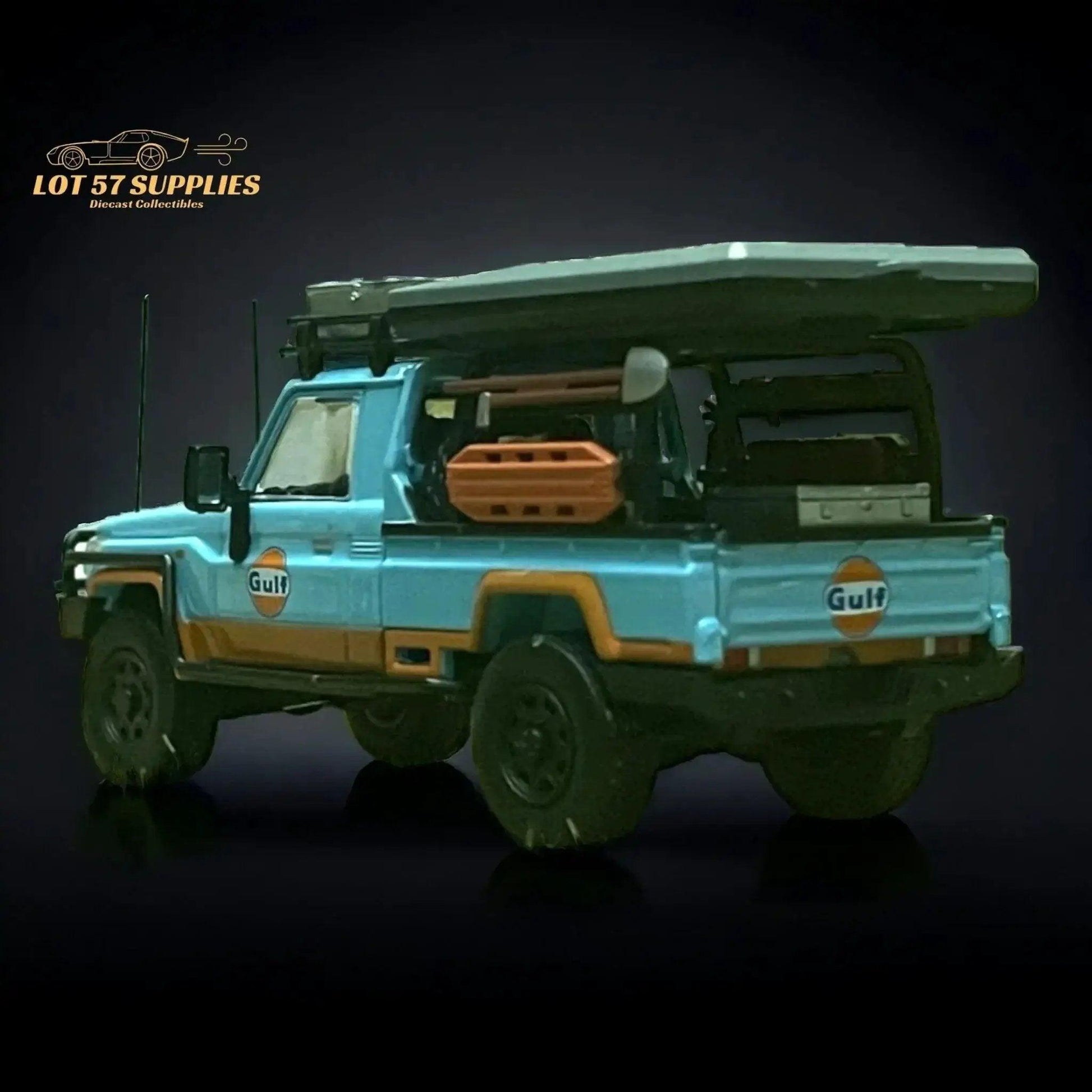  AutoBots Models Toyota Land Cruiser LC79 Gulf Livery 1:64 -  ToylandEU™