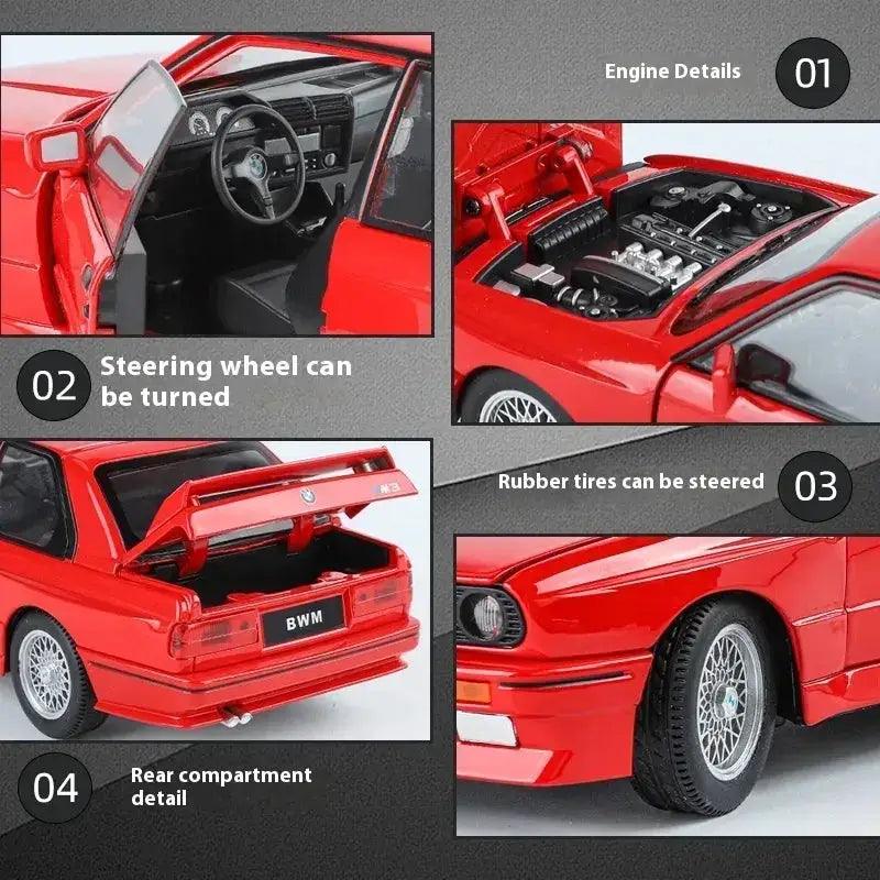   Diecast Car BMW M3 1988 Alloy Gift |   -  ToylandEU™