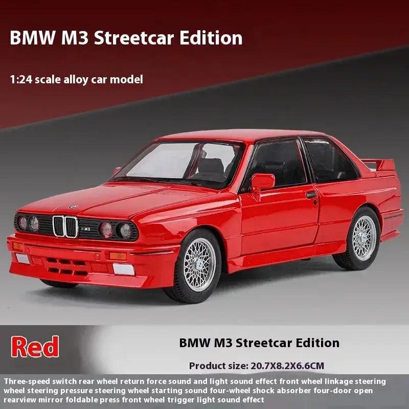    Diecast Car BMW M3 1988 Alloy Gift |   -  ToylandEU™