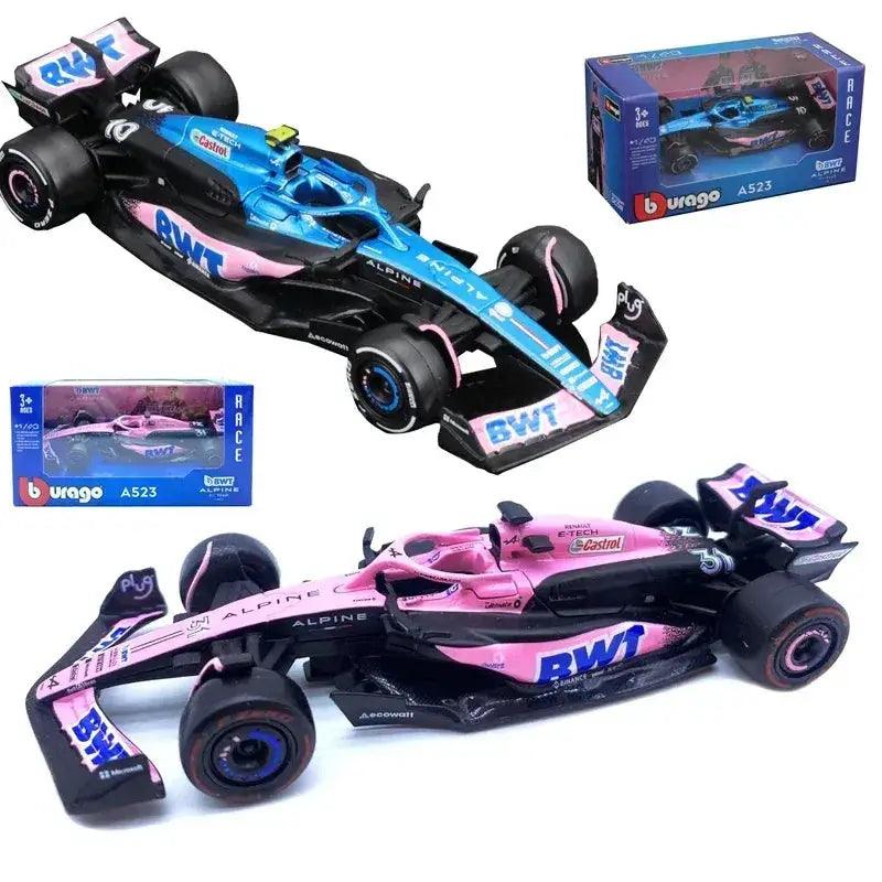  Bburago F1 Diecast Car Alpine Racing Authentic Livery -  ToylandEU™
