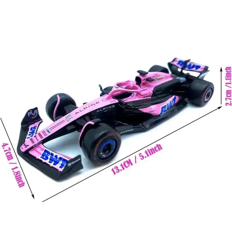  Bburago F1 Diecast Car Alpine Racing Authentic Livery -  ToylandEU™