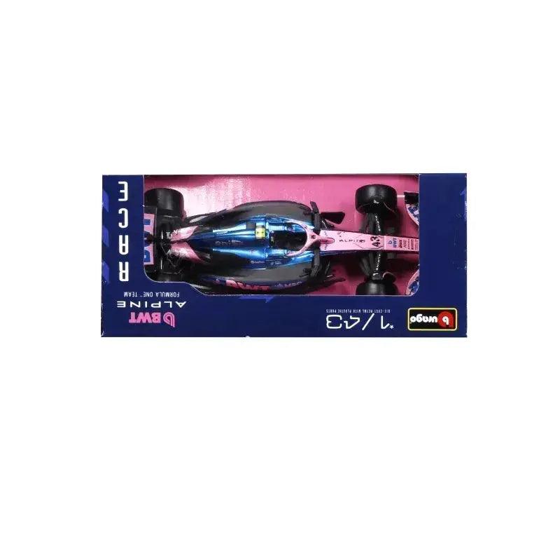  Bburago F1 Diecast Car Alpine Racing Authentic Livery -  ToylandEU™