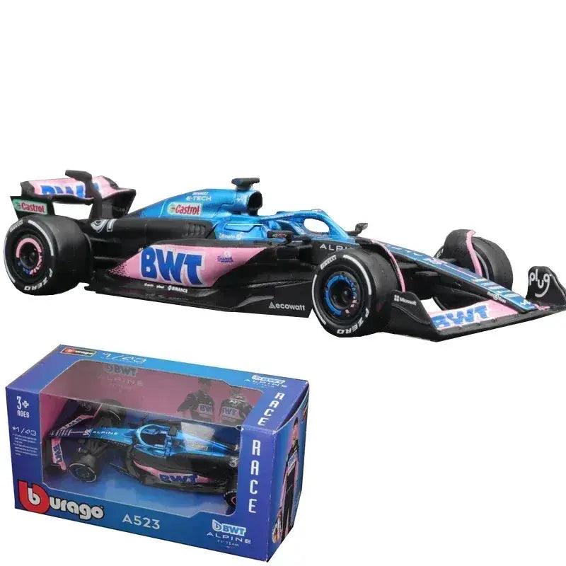  Bburago F1 Diecast Car Alpine Racing Authentic Livery -  ToylandEU™